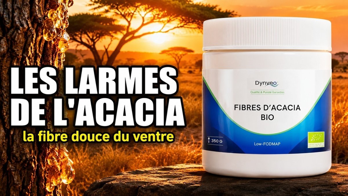 Vidéo Fibre d'acacia bio Dynveo Poudre 350 g Paris Herba Barona