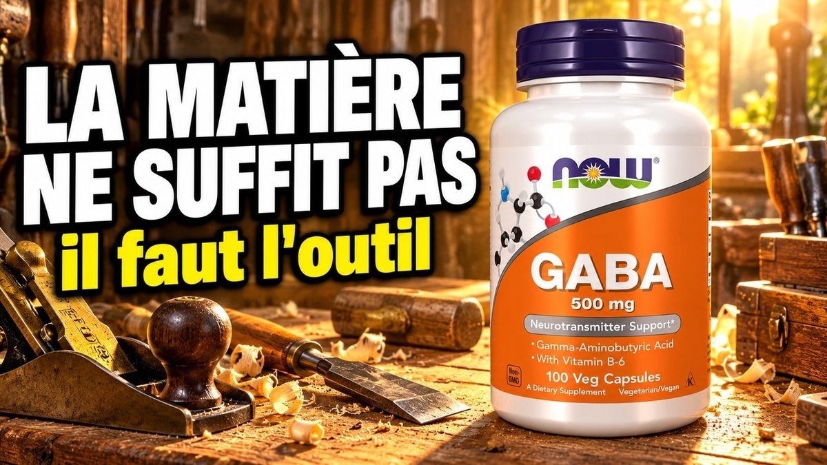 Vidéo GABA 500mg + Vitamine B-6 Now Foods NOW Foods GABA 500mg + Vitamine B-6 Paris Herba Barona