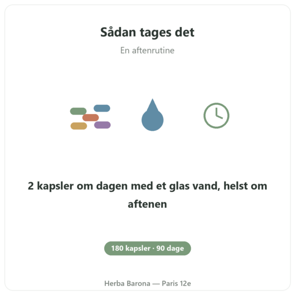 GABA Nutripure – 180 kapsler anvendelse Paris Herba Barona