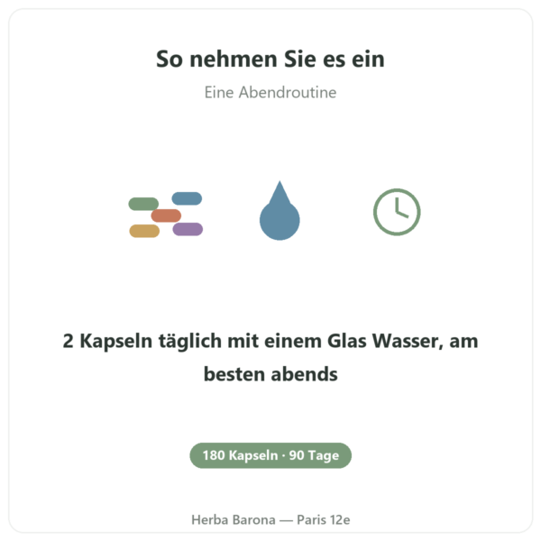 GABA Nutripure – 180 Kapseln Anwendung Paris Herba Barona
