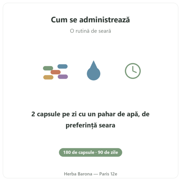 GABA Nutripure – 180 de capsule mod de utilizare Paris Herba Barona