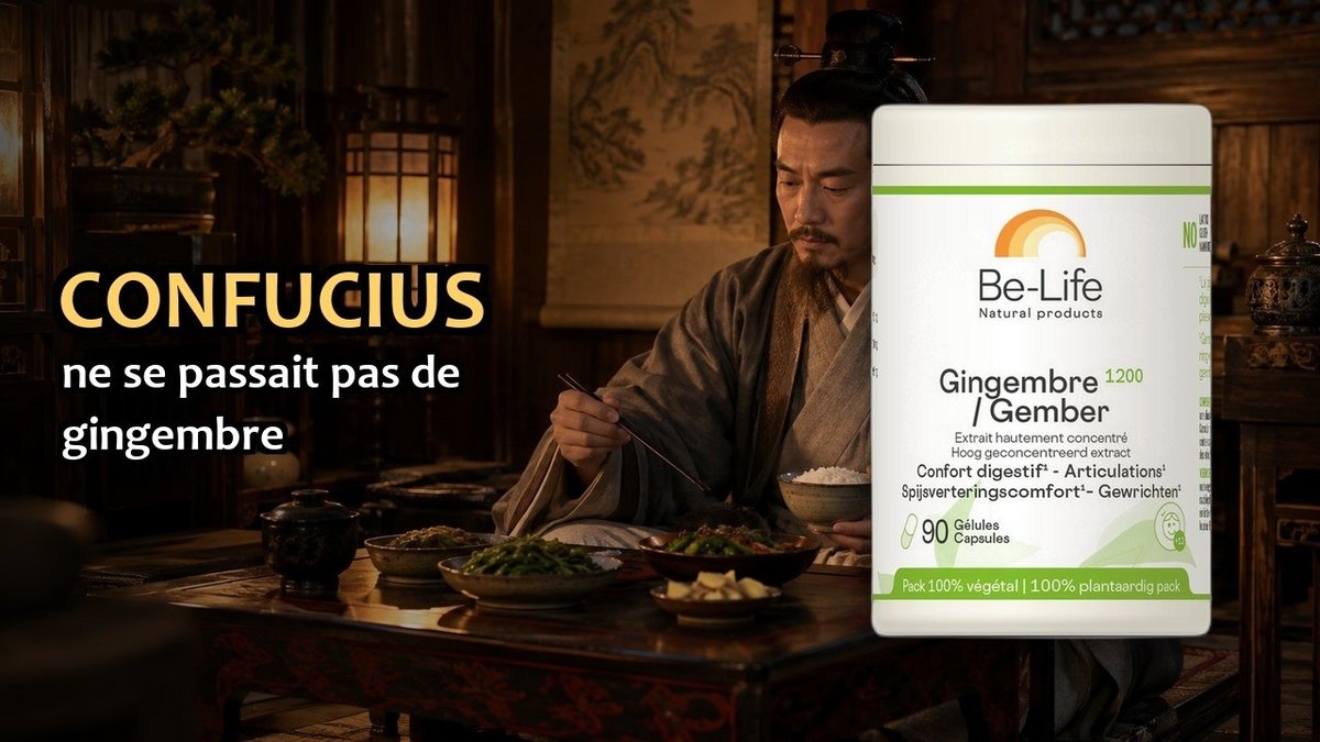 Vidéo Gingembre 1200 Be-Life Paris Herba Barona
