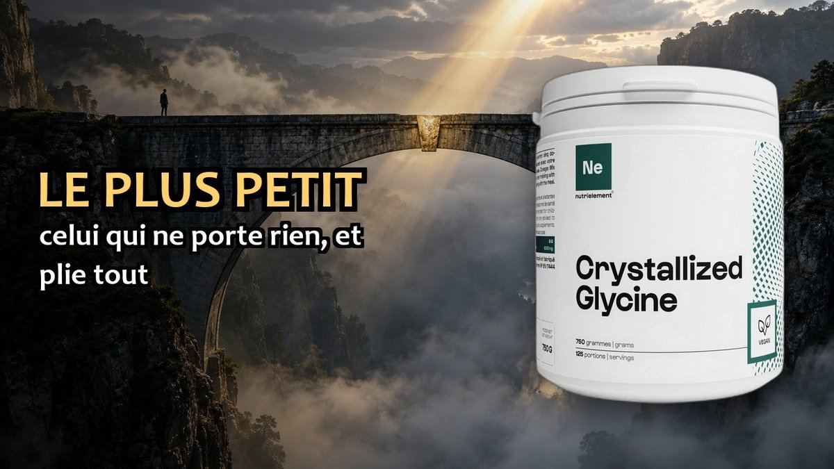 Vidéo Glycine en poudre Glycine Cristallisée Poudre 750g Paris Herba Barona