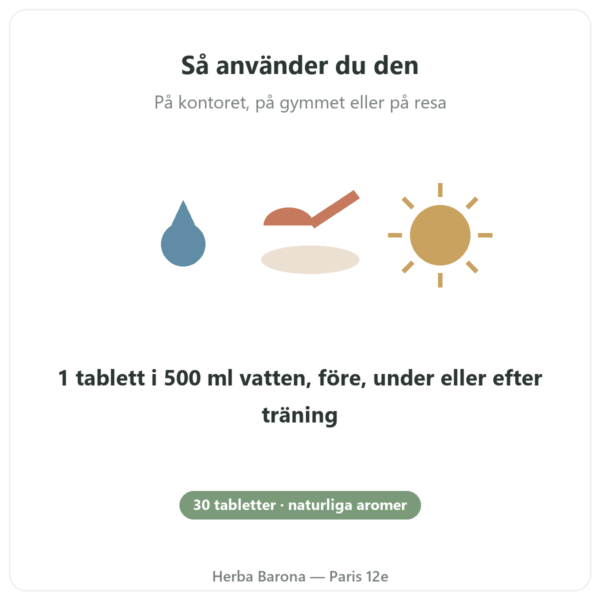 Hydrapure elektrolyter Nutripure – röda bär – 30 brustabletter användning Paris Herba Barona