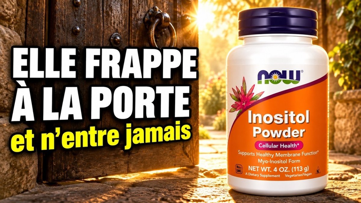 Vidéo Inositol Pure Poudre Now Foods Paris Herba Barona