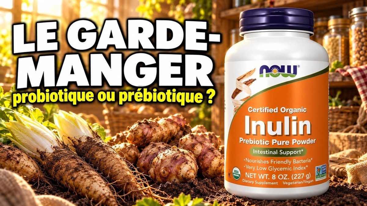 Vidéo Inulin Pure Poudre bio Now Foods Paris Herba Barona