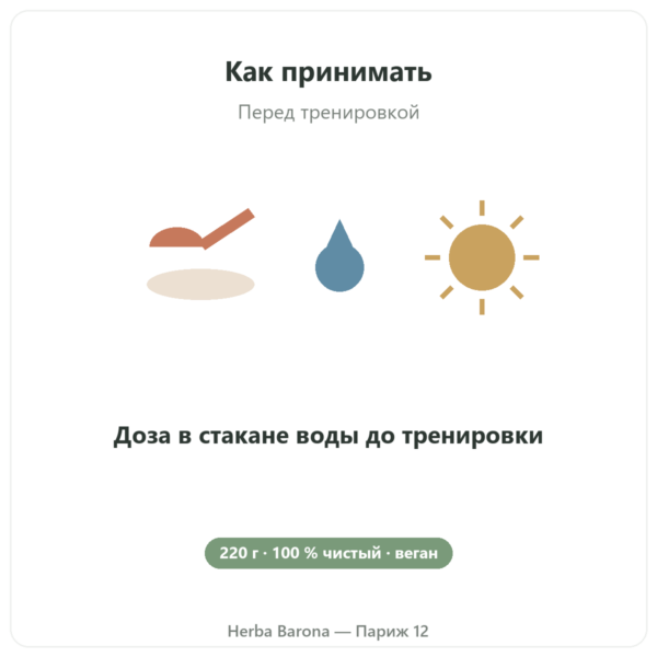 L-цитруллин BioKyowa® Nutripure – 220 г применение Paris Herba Barona