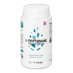 L-Tryptophane Nutripure 220 mg 90 gélules Paris Herba Barona