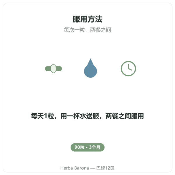 Nutripure L-色氨酸 90粒胶囊 使用方法 Paris Herba Barona