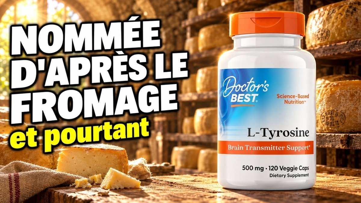 Vidéo L-Tyrosine 500mg Doctor's Best L-Tyrosine 500mg 120 gélules Doctor's Best Paris Herba Barona