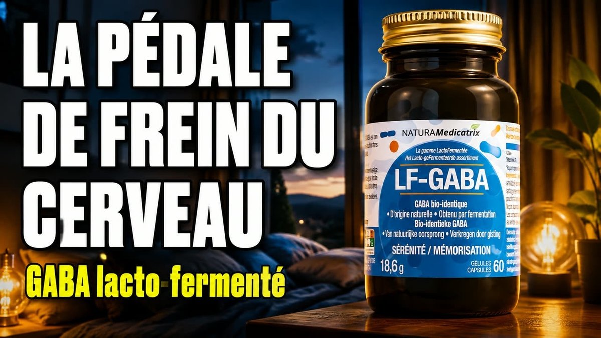 Βίντεο LF-GABA – Naturamedicatrix 60 κάψουλες Παρίσι Herba Barona