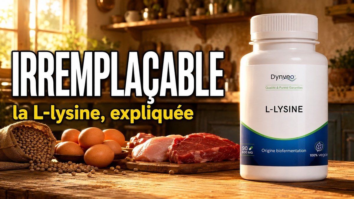 Vidéo L-Lysine 600 mg Paris Herba Barona