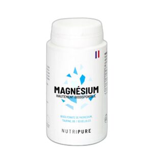 Magnésium bisglycinate taurine B6 Nutripure 60 gélules Paris Herba Barona