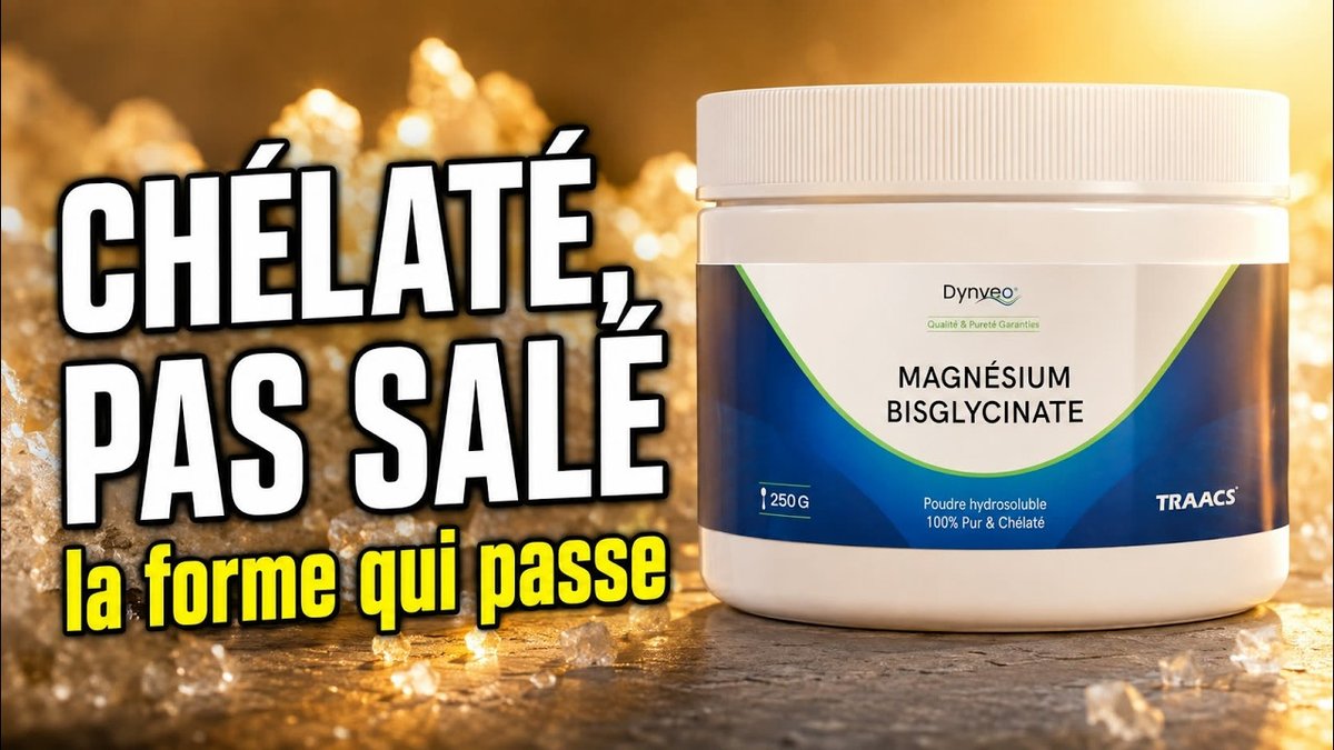 Vidéo Magnésium BISGLYCINATE en poudre 250 g Paris Herba Barona