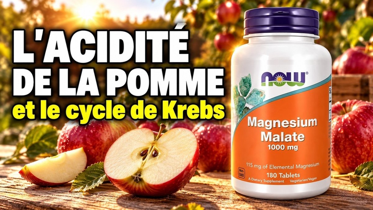 Vidéo Malate de Magnésium 1000 mg Now Foods Paris Herba Barona