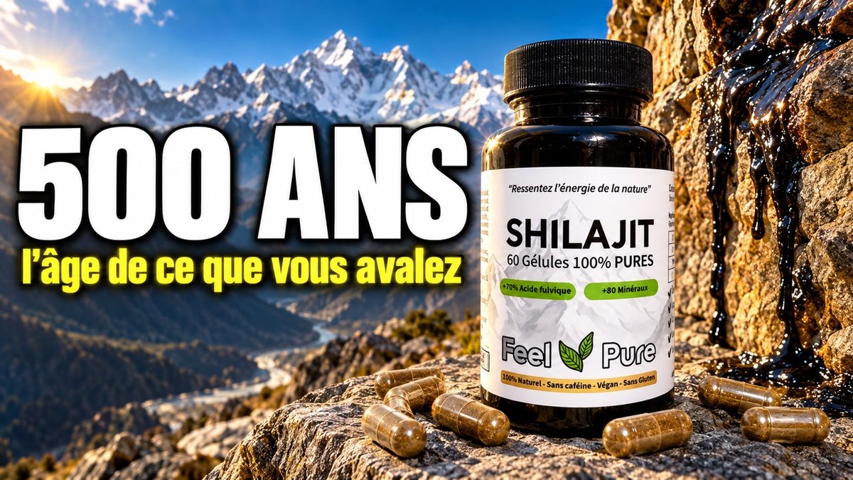 Vidéo Meilleur shilajit : histoire, acide fulvique, analyses — gélules Feel Pure Paris Herba Barona