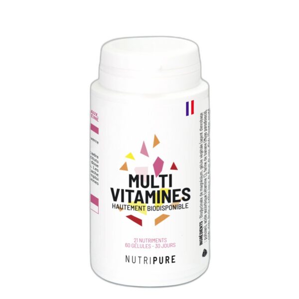 Multivitamines Nutripure 21 nutriments 60 gélules Paris Herba Barona