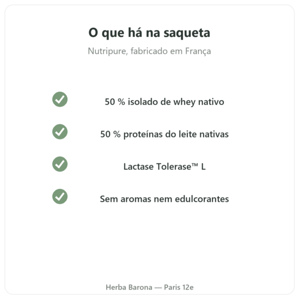 Muscle Protein Nutripure – neutro – 750 g qualidade Paris Herba Barona