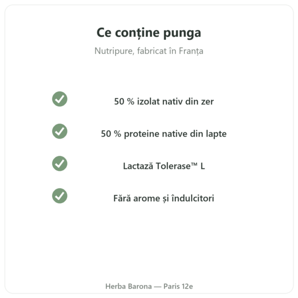 Muscle Protein Nutripure – neutru – 750 g calitate Paris Herba Barona