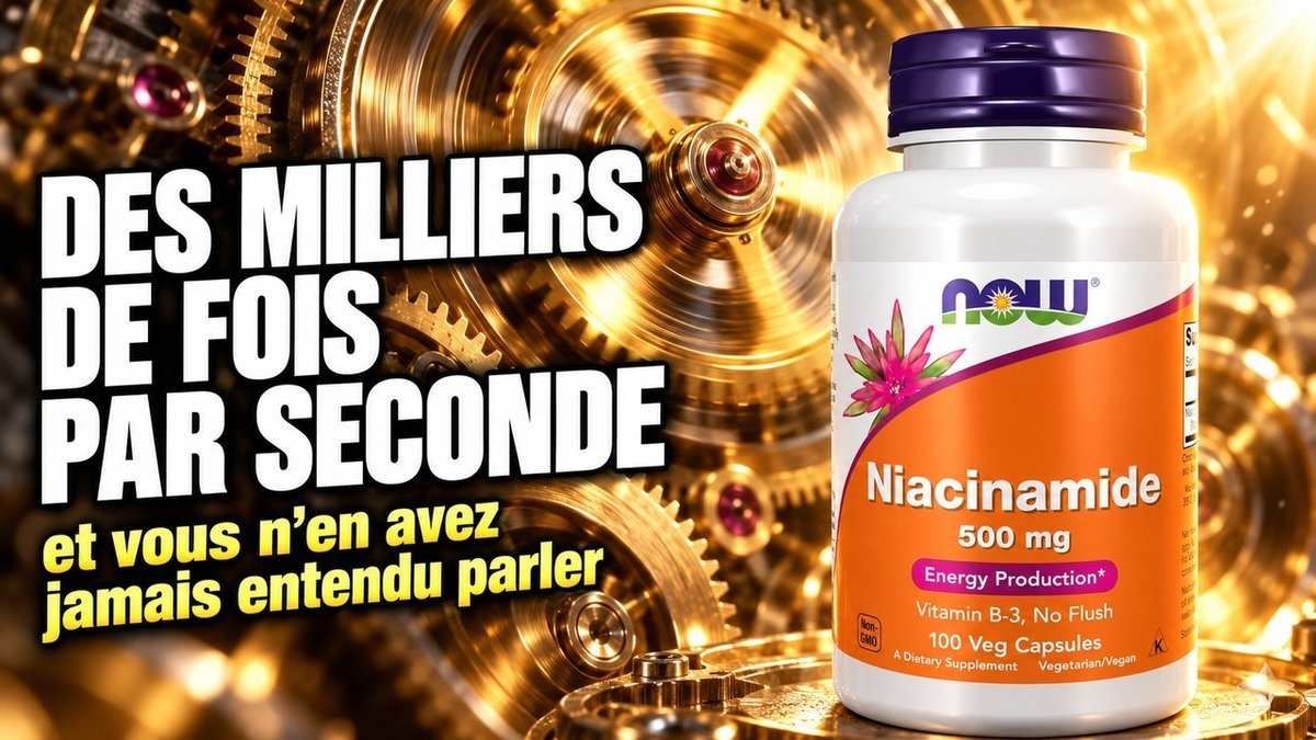 Vidéo Niacinamide B3 Now Foods Paris Herba Barona