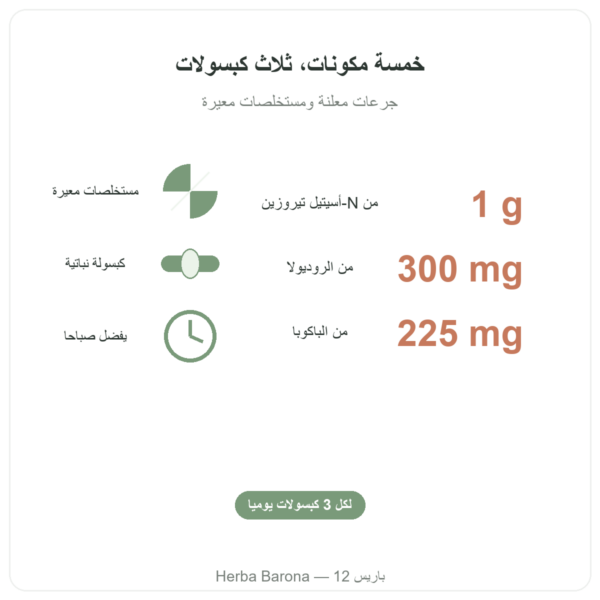 Nootropure من Nutripure، 90 كبسولة (شهر واحد) الفوائد والأرقام Paris Herba Barona