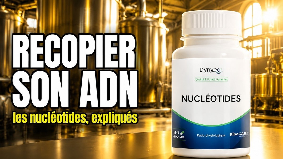 Vidéo Nucléotides Ribocare® 600 mg Paris Herba Barona