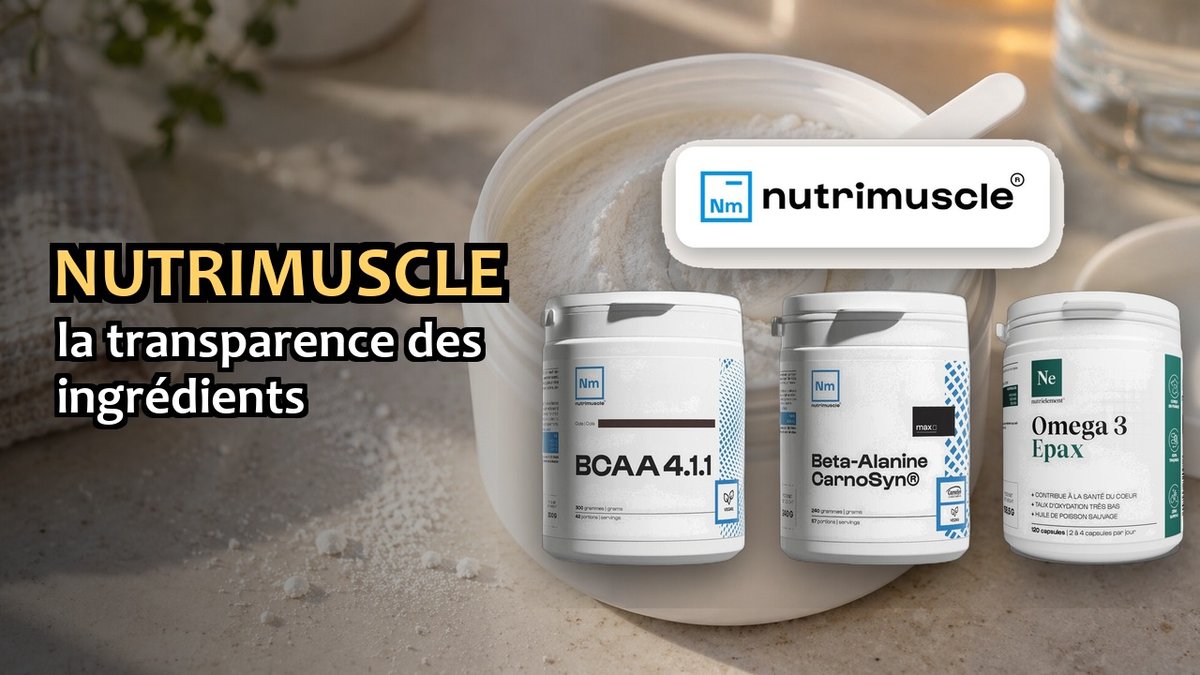 Vidéo Nutrimuscle la marque Paris Herba Barona