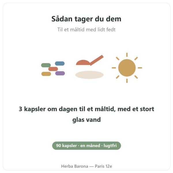 Omega 3 Epax Nutripure 90 kapsler anvendelse Paris Herba Barona