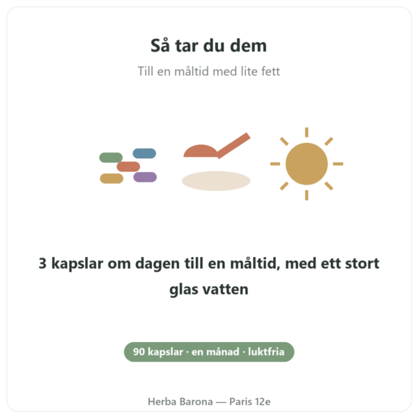 Omega 3 Epax Nutripure 90 kapslar användning Paris Herba Barona