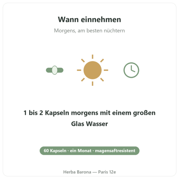 Pure Bio² Probiotika Nutripure 60 Kapseln Anwendung Paris Herba Barona