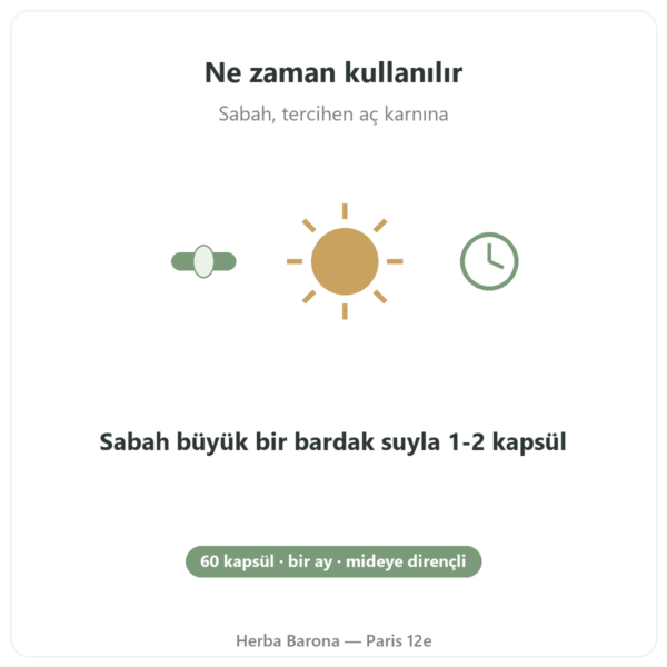 Pure Bio² Probiyotik Nutripure – 60 kapsül kullanım Paris Herba Barona