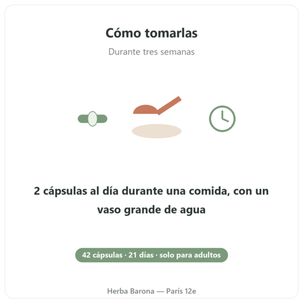 Pure Detox Nutripure 42 cápsulas modo de uso Paris Herba Barona