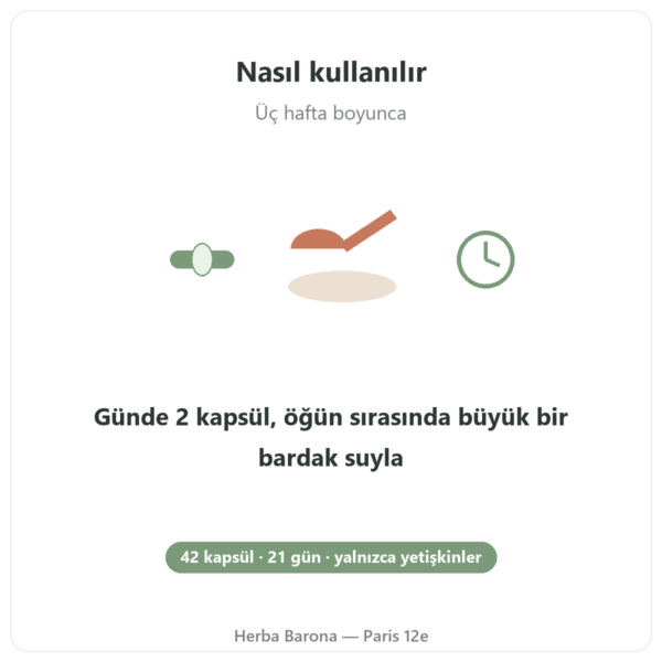 Pure Detox Nutripure – 42 kapsül kullanım Paris Herba Barona