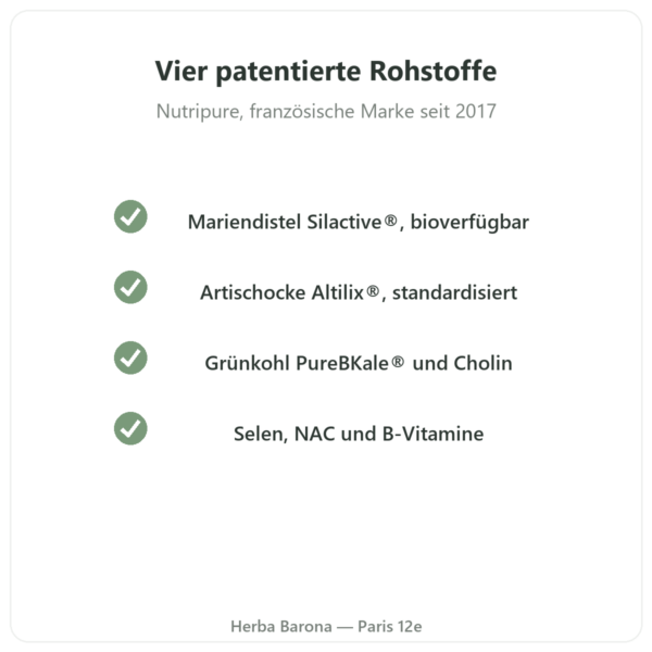 Pure Detox Nutripure 42 Kapseln Qualität Paris Herba Barona