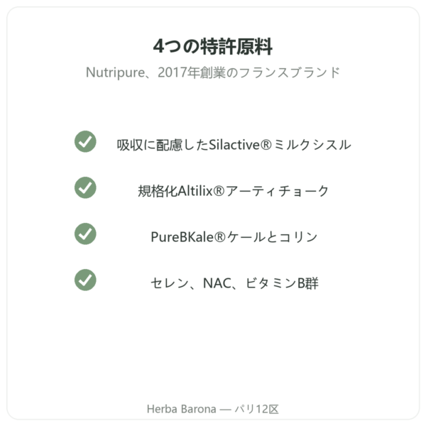 Pure Detox Nutripure – 42カプセル 品質 Paris Herba Barona