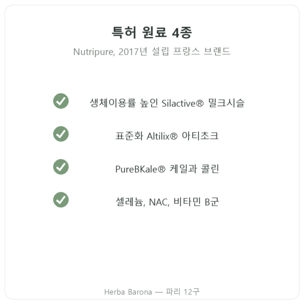 Pure Detox Nutripure – 42캡슐 품질 Paris Herba Barona