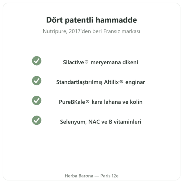 Pure Detox Nutripure – 42 kapsül kalite Paris Herba Barona