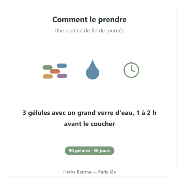 Pure Zen Nutripure 90 gélules mode d'emploi Paris Herba Barona