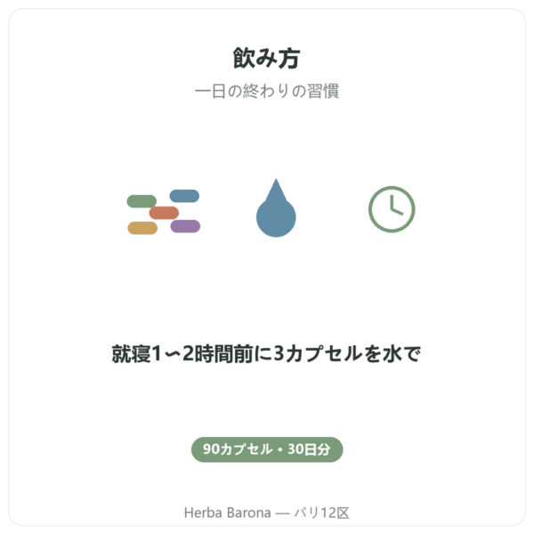 Nutripure ピュアゼン Pure Zen 90カプセル 使い方 Paris Herba Barona