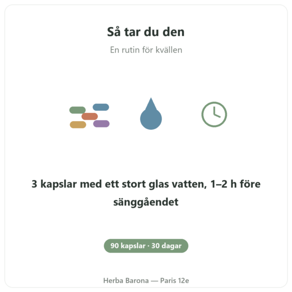 Pure Zen Nutripure 90 kapslar användning Paris Herba Barona
