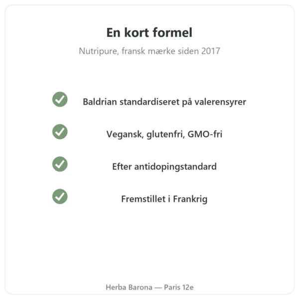 Pure Zen Nutripure 90 kapsler kvalitet Paris Herba Barona