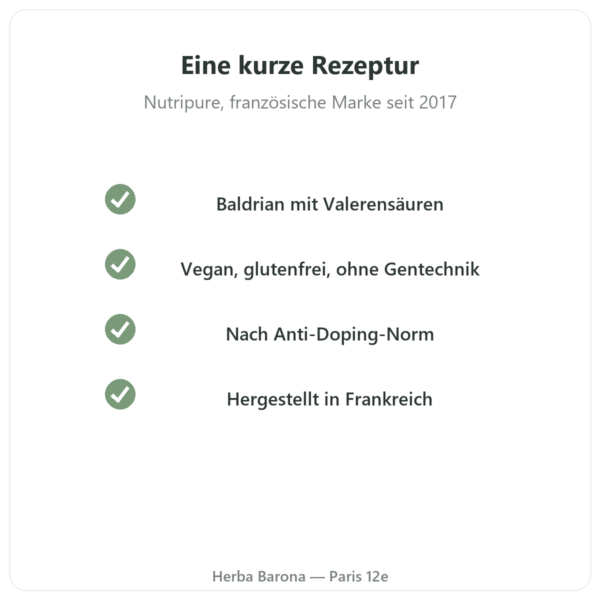 Pure Zen Nutripure 90 Kapseln Qualität Paris Herba Barona