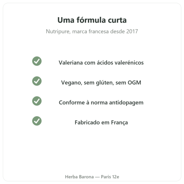 Pure Zen Nutripure 90 cápsulas qualidade Paris Herba Barona