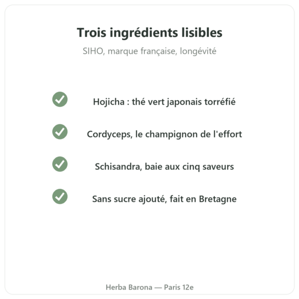 Reboost 100 g SIHO qualité Paris Herba Barona