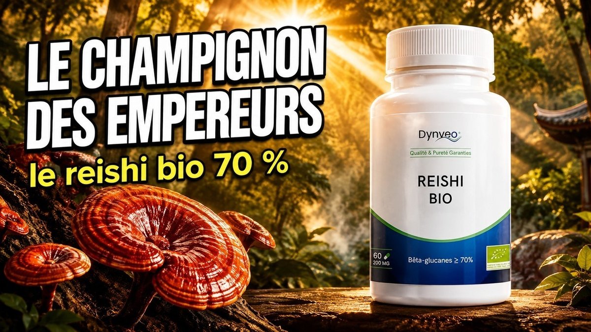 Vidéo Reishi Bio Dynveo 200 mg Paris Herba Barona