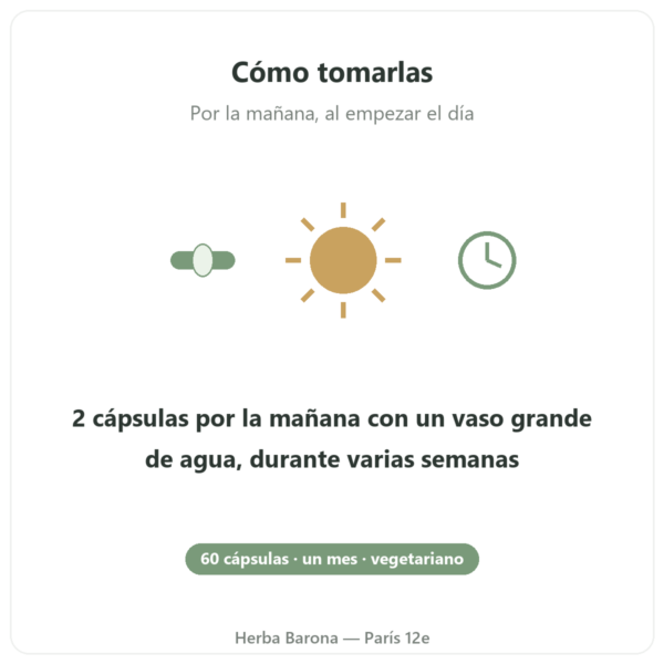 Rhodiola Rosea y Azafrán Nutripure 60 cápsulas modo de uso Paris Herba Barona
