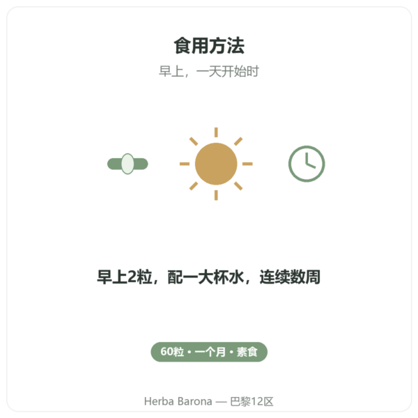 Nutripure 玫瑰红景天藏红花 60粒胶囊 使用方法 Paris Herba Barona