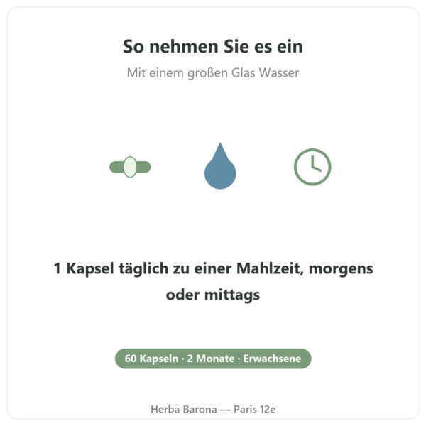 Shilajit pur – Dynveo – 60 % Fulvosäuren – 60 Kapseln Anwendung Paris Herba Barona