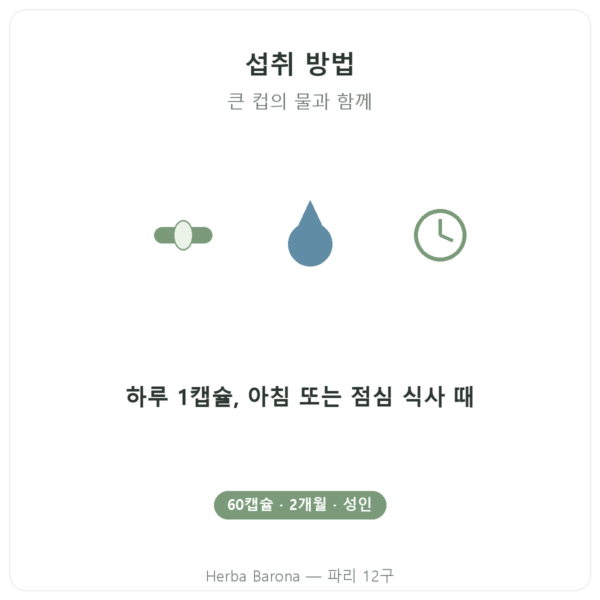 퓨어 실라짓 – Dynveo – 풀빅산 60% – 60 캡슐 사용법 Paris Herba Barona