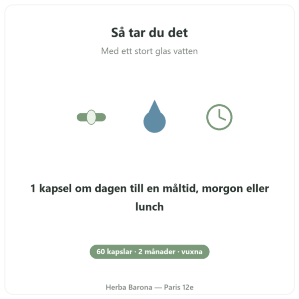 Shilajit pur – Dynveo – 60 % fulvosyror – 60 kapslar användning Paris Herba Barona